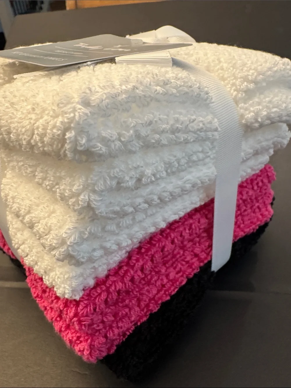 8pc TRULY LOU 💯% Cotton Washcloth Towel Set - 4WT2SNAP2C